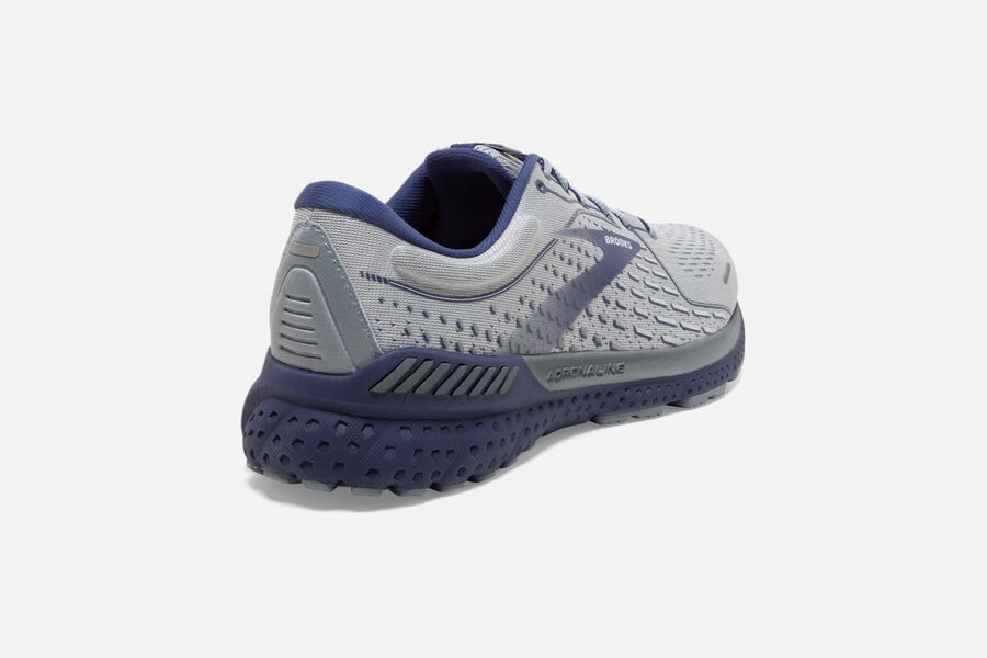 Brooks Adrenaline Gts 21 Road Loopschoenen Heren - Grijs - 786142ENZ